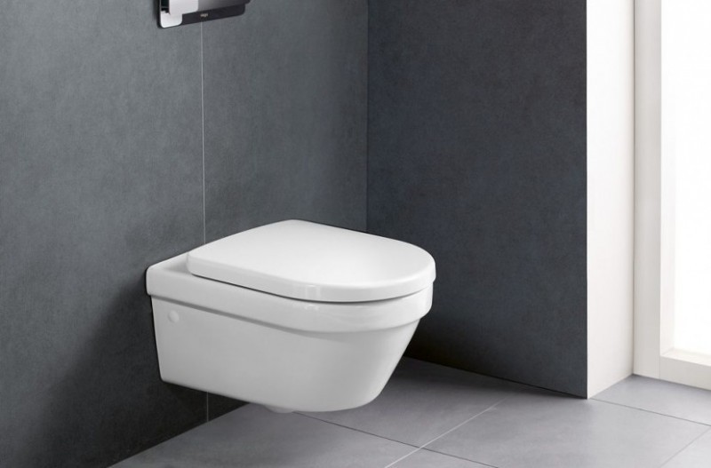 Villeroy&Boch Omnia Architectura DirectFlush muszla wisząca + deska wolnoopadająca weiss alpin 4694R001+98M9C101