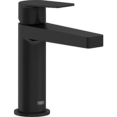 Tres Exclusive Project-Tres bateria umywalkowa czarny mat 211.103.01.NM