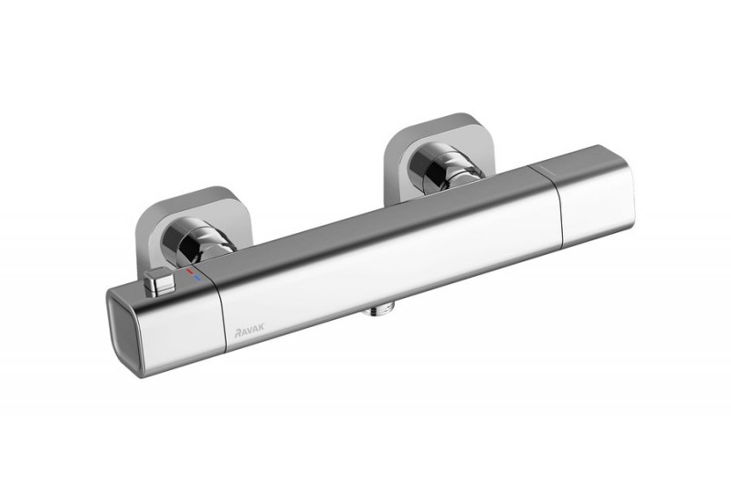 Ravak 10 bateria prysznicowa termostatyczna natynkowa chrom X070102