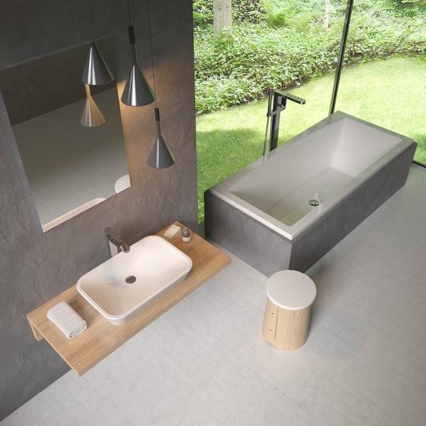 Ravak Ceramic O umywalka stawiana na blat 60x40 cm ceramika biały XJX01160002