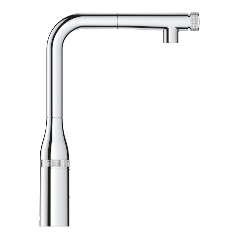 Grohe Essence SmartControl bateria kuchenna zlewozmywakowa z wyciąganą wylewką chrom połysk 31615000