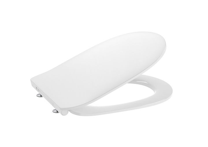 Roca Debba Round deska sedesowa slim wolnoopadająca z funkcją łatwego wypinania duroplast A801B22003