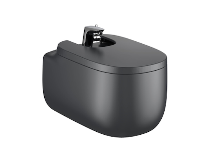 Roca Beyond Colors bidet wiszący 58x39,5 cm onyx A3570B6640