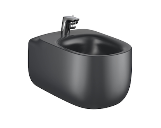 Roca Beyond Colors bidet wiszący 58x39,5 cm onyx A3570B6640