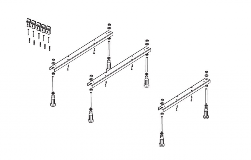 Riho nogi nóżki do wanien 11