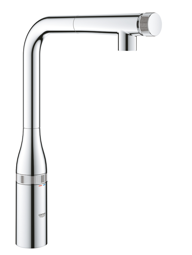 Grohe Essence SmartControl bateria kuchenna zlewozmywakowa z wyciąganą wylewką chrom połysk 31615000