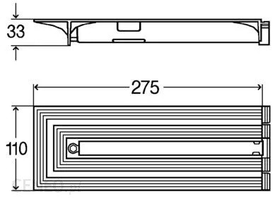Viega Advantix Vario przedłużenie odpływu niskie 7cm 721695