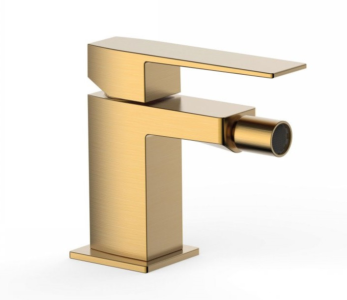 Tres Slim-Tres bateria bidetowa perlator złoty matowy 202.120.01.OM