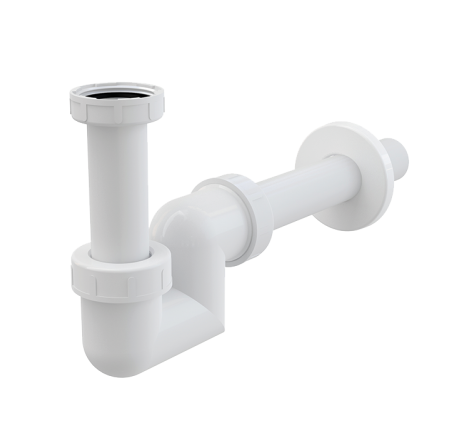 Alcaplast syfon umywalkowo-bidetowy DN32 biały A45F