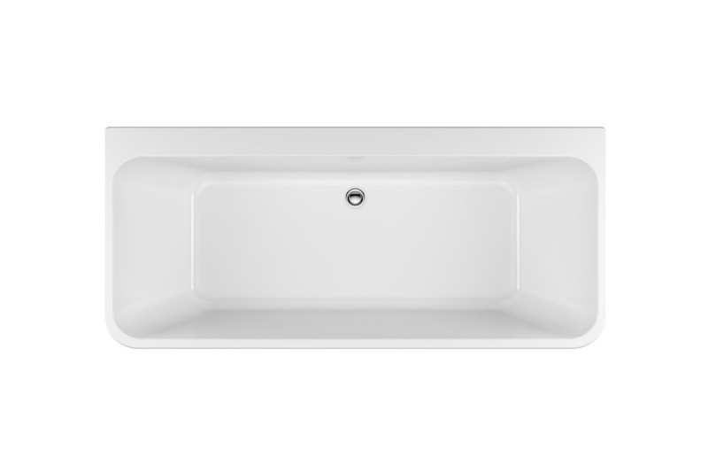 Excellent Lila 2.0 wanna przyścienna prostokątna 150x72 z nogami WAEX.LIL2.150.WHP