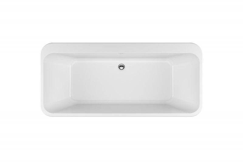 Excellent Lila 2.0 wanna wolnostojąca prostokątna 160x73  WAEX.LIL2.160.WHW