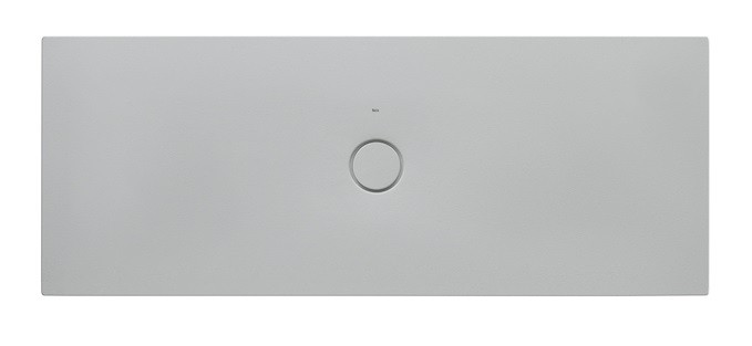 Roca Cratos brodzik prostokątny ceramiczny 180x70 perłowy Senceramic A3740L1630