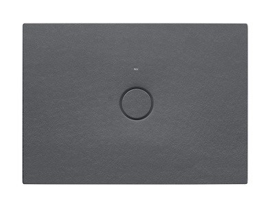 Roca Cratos brodzik prostokątny ceramiczny 100x80 onyx Senceramic A3740L8640