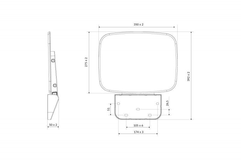 Excellent Seduro siedzisko prysznicowe duroplast biały DOAC.1501WH