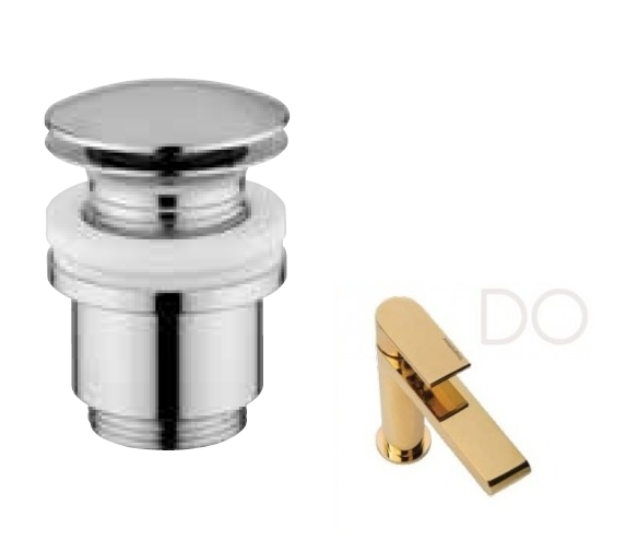 Bugnatese korek klik-klak z przlewem złoty 19281DO