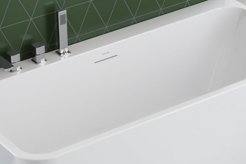 Excellent Lila 2.0 wanna przyścienna prostokątna 170x75 z nogami WAEX.LIL2.170.WHP