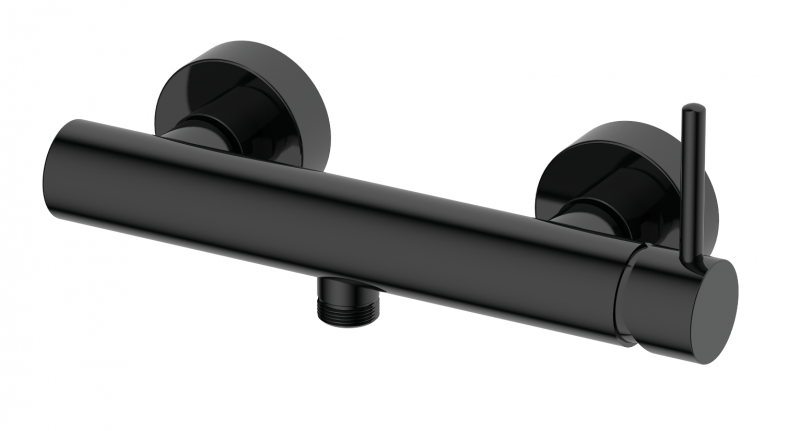 Omnires Y bateria prysznicowa ścienna czarny Y1240BL