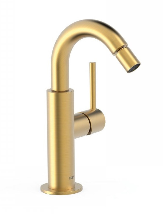 Tres Study Exclusive bateria bidetowa złoty matowy 262.224.02.OM