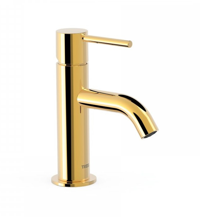 Tres Study Exclusive bateria umywalkowa złoty polerowany 262.903.01.OR