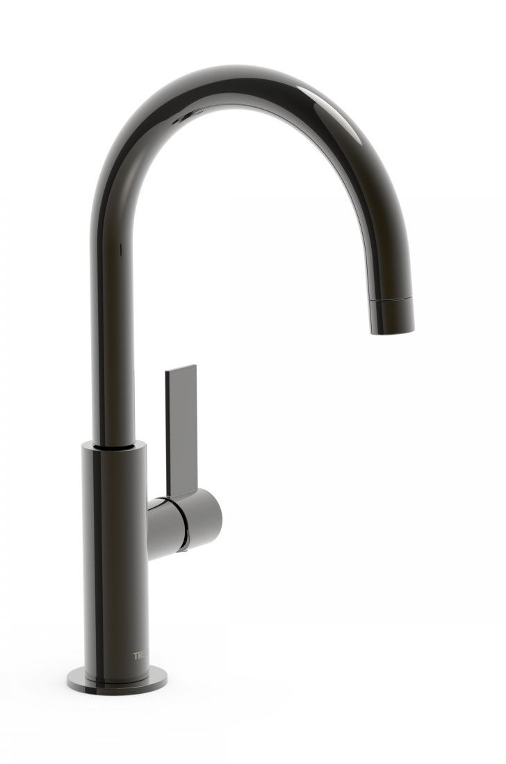 Tres Exclusive Project-Tres bateria umywalkowa wysoka black metal 211.905.01.KM