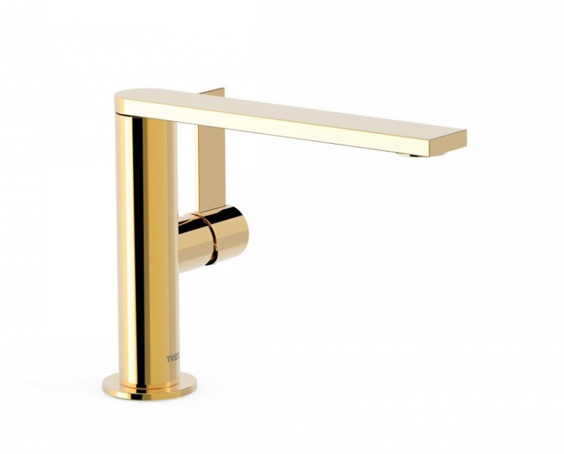 Tres Exclusive Project-Tres bateria umywalkowa złoty polerowany 211.205.01.OR