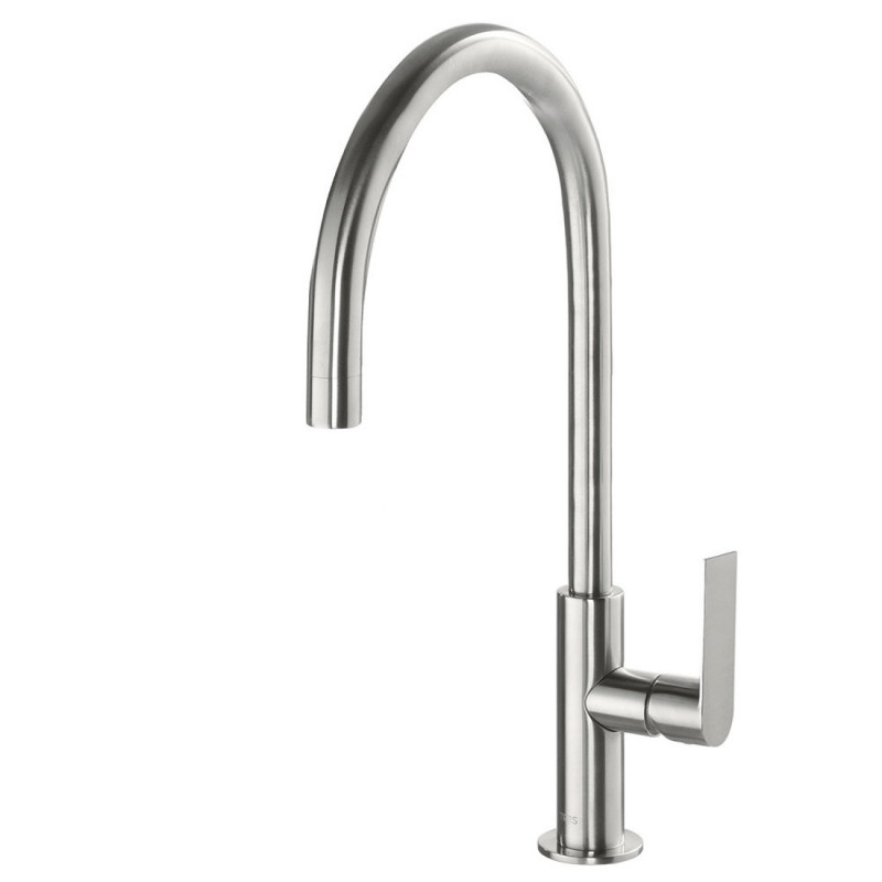 Tres Loft-Colors bateria umywalkowa wysoka XL stal nierdzewna 200.205.06.AC