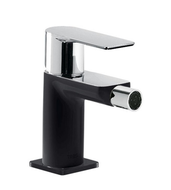 Tres Loft-Colors bateria bidetowa czarny/chrom 200.120.01.NE