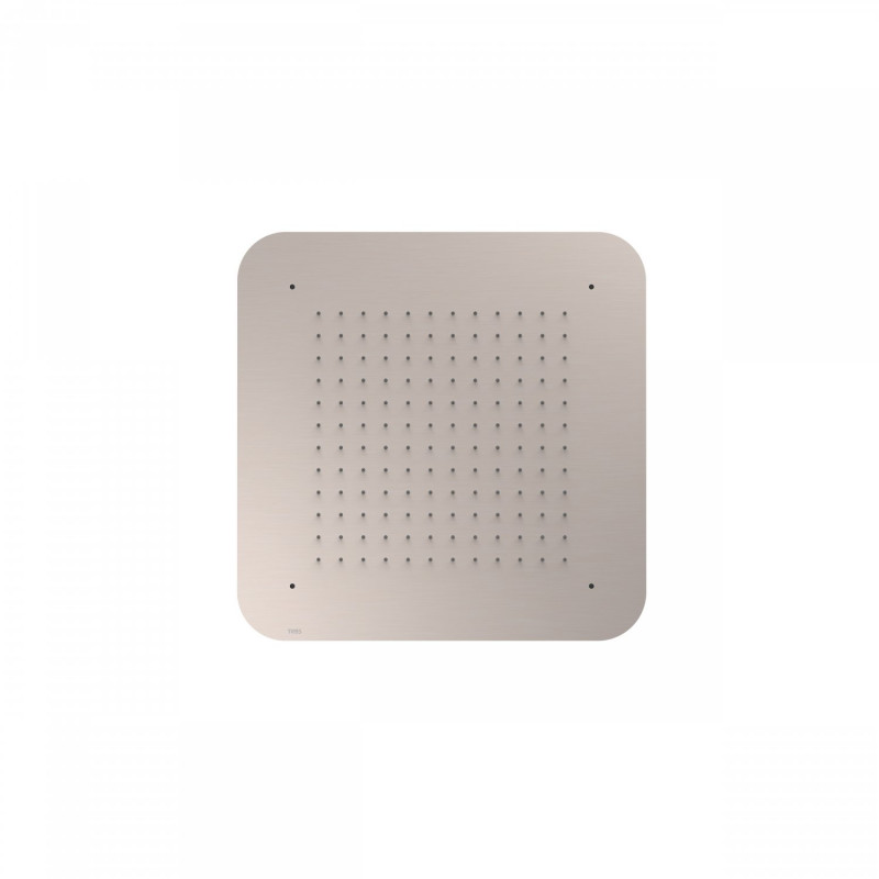 Tres deszczownica kwadratowa 42x42 do mocowania sufitowego stal 299.516.07.AC