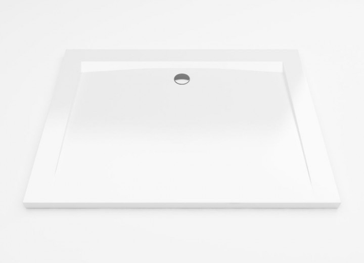 Excellent Forma brodzik prostokątny płaski 120x80 biały BREX.FOR128WHN
