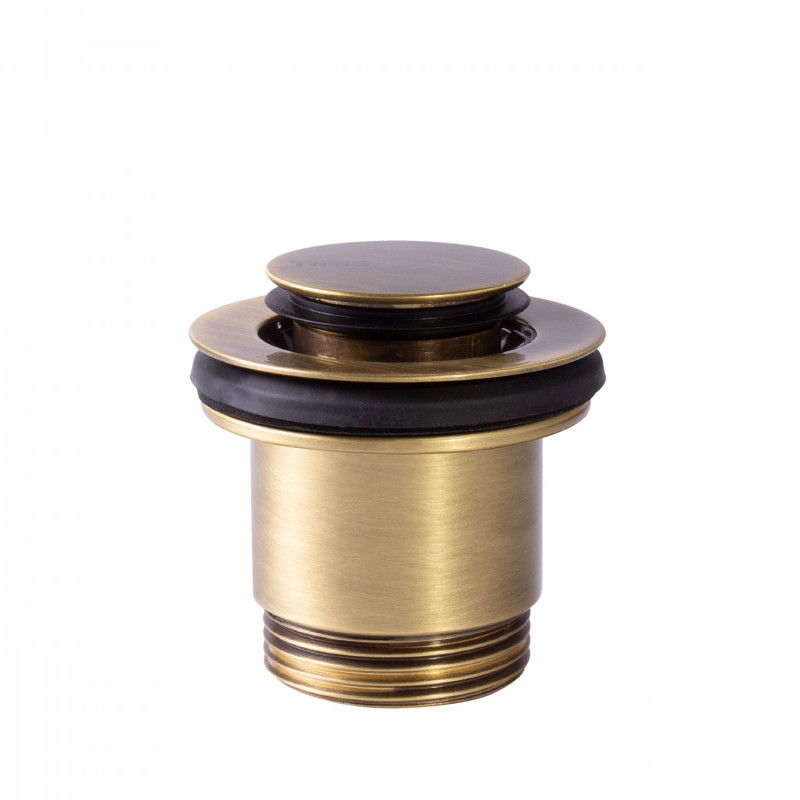 Tres korek umywalkowy click-clack stary mosiądz 242.840.02.LV