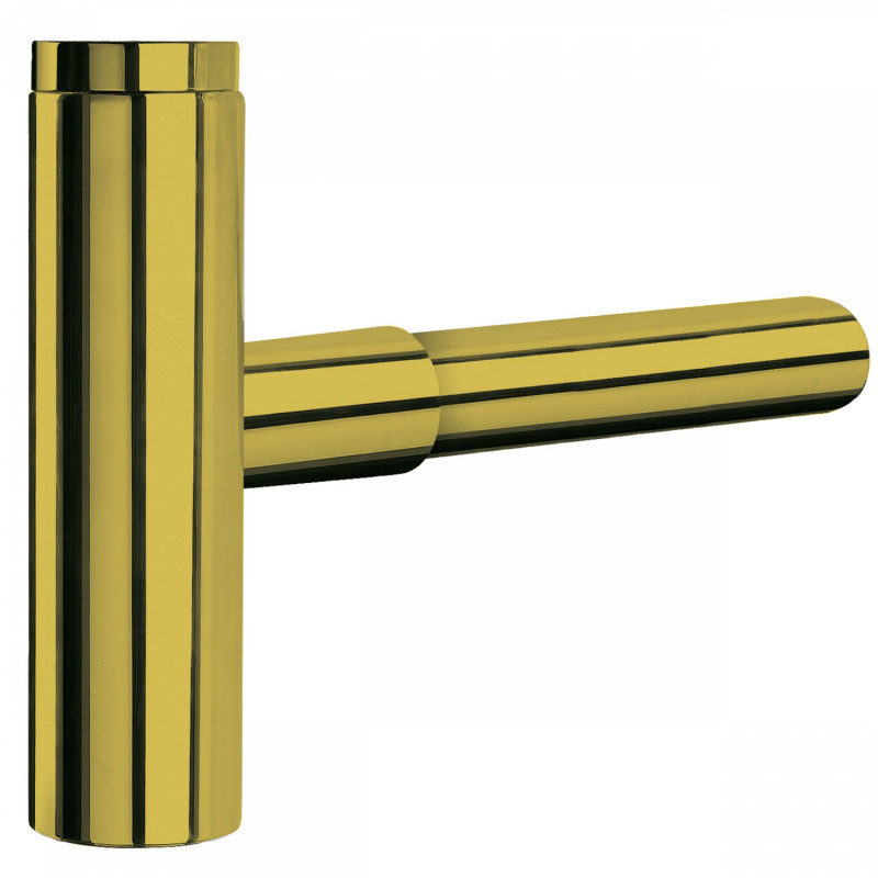 Tres syfon umywalkowy zewnętrzny złoty polerowany 1.61.103.42.OR