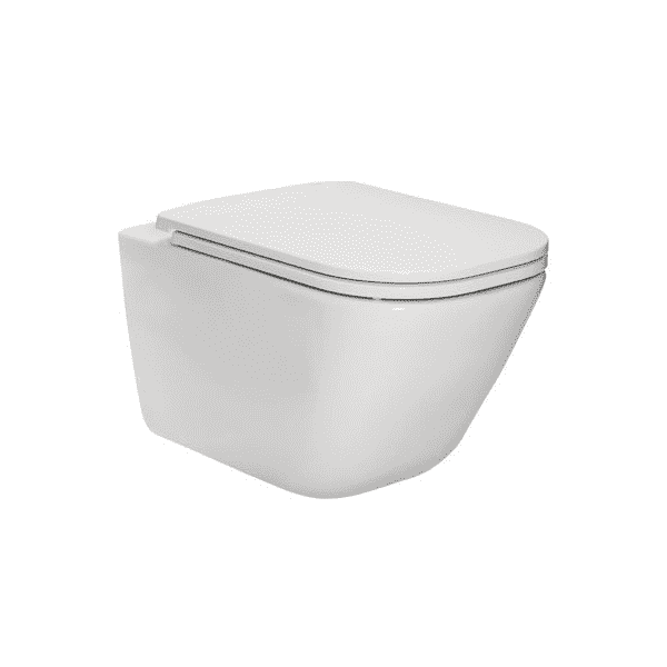 Roca Gap muszla wisząca Clean Rim + deska wolnoopadająca slim wypinalna A34H470000