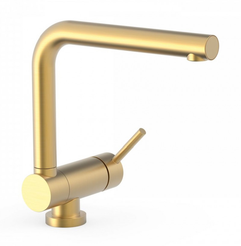 Tres Abatible bateria kuchenna zlewozmywakowa składana stojąca złoty matowy 030.335.OM