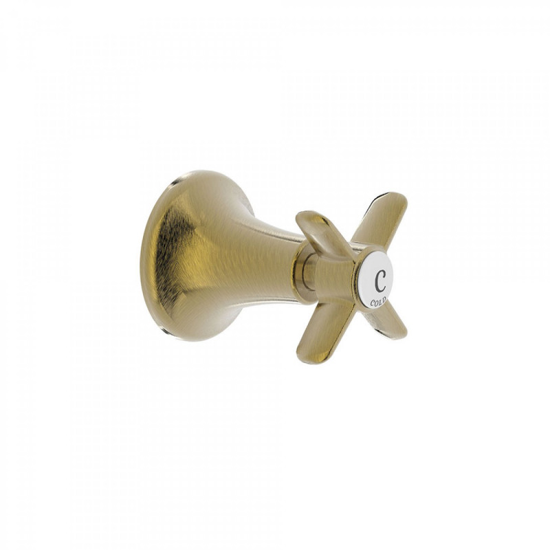 Tres Clasic zawór 1/2 zimny stary mosiądz 242.155.01.LV