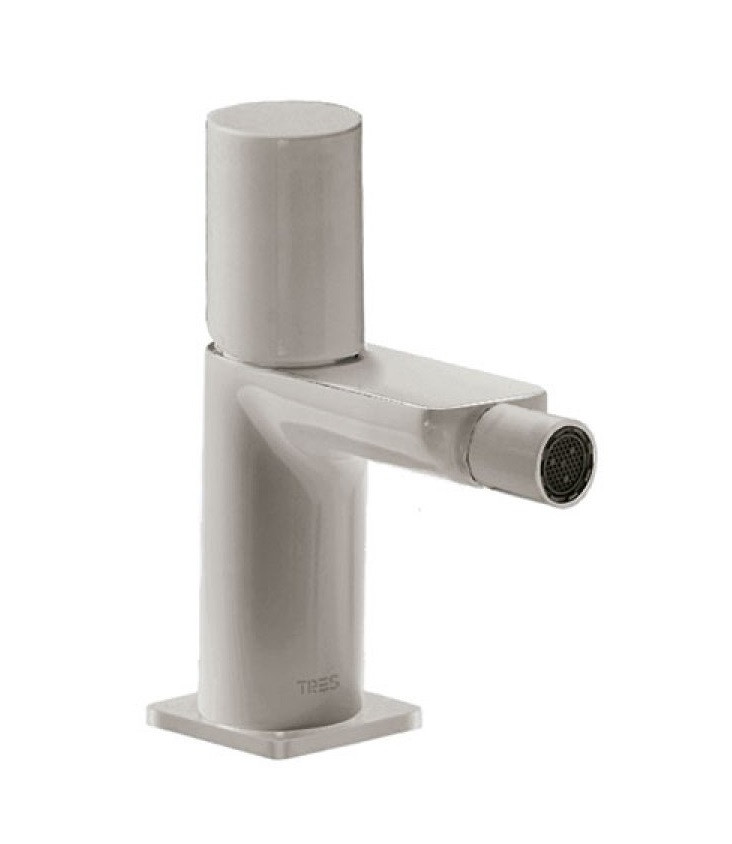 Tres Loft-Colors bateria bidetowa stal szczotkowana 200.120.02.AC