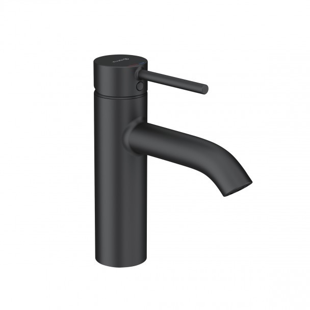 Kludi Bozz jednouchwytowa bateria umywalkowa z klik-klakiem czarny matowy 382883976