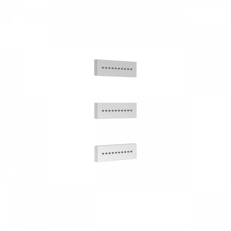 Tres zestaw dysz natryskowych z hydromasażem chrom 299.515.04