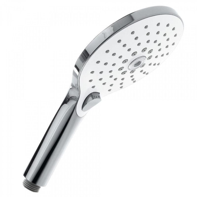 Tres  słuchawka z masażem 3 strumienie biały/chrom 299.749.04