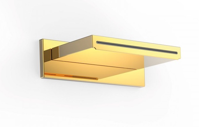 Tres wylewka natryskowa kaskada złoty polerowany 299.903.04.OR