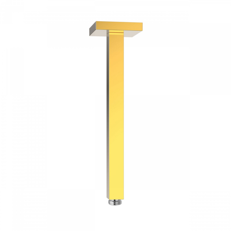 Tres ramię sufitowe 29cm do głowicy natryskowej złoty polerowany 1.34.622.02.OR