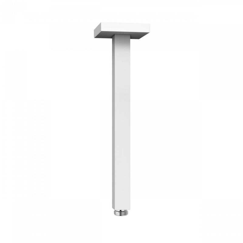 Tres ramię sufitowe 29cm do głowicy natryskowej biały matowy 1.34.622.02.BM