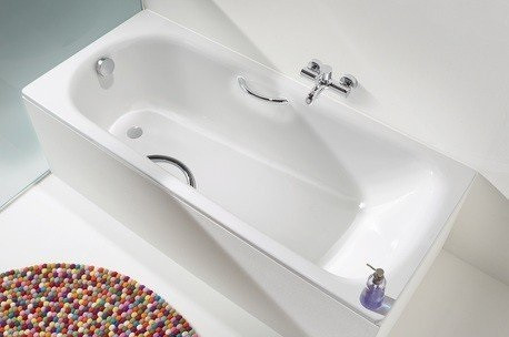 Kaldewei Saniform Plus wanna prostokątna z otworami na uchwyty 160x70 model 332 133200010001