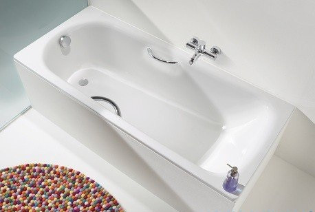 Kaldewei Saniform Plus wanna prostokątna z otworami na uchwyty 180x80 model 337 133700010001