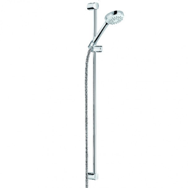 Kludi Logo zestaw prysznicowy 60 cm ze słuchawką jednostrumieniową chrom 6819005-00