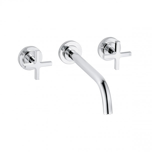 Kludi Nova Fonte bateria umywalkowa podtynkowa wylewka 24 cm chrom 20 146 05 20