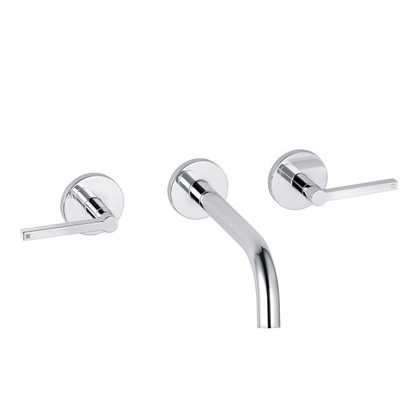 Kludi Nova Fonte bateria umywalkowa podtynkowa wylewka 18 cm chrom 20 144 05 15