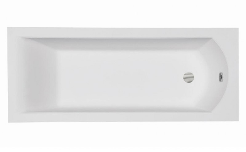 BESCO Shea wanna prostokątna 180x80 akryl biały WAS-180-PK