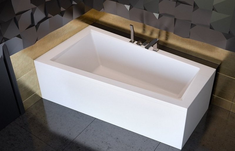 BESCO Intima wanna asymetryczna lewa 150x85 akryl biały WAI-150-NLI