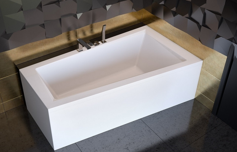 BESCO Intima wanna asymetryczna prawa 150x85 akryl biały WAI-150-NPI