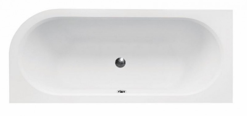 BESCO Avita wanna asymetryczna lewa 180x80 akryl biały WAV-180-NL